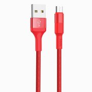 Кабель HOCO X26 (USB - micro-USB) красный