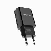 Превью Сетевое зарядное устройство Borofone BA20A Sharp USB (черное) — 4