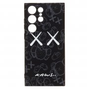 Чехол-накладка Luxo Creative для Samsung Galaxy S23 Ultra (S918B) (089) (черная) (225993) (рисунок) — 1