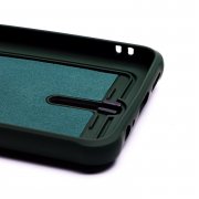 Чехол-накладка - SC304 с картхолдером для Xiaomi Redmi Note 10S (208775) (темно-зеленая) — 2