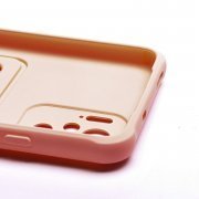 Чехол-накладка - SC304 с картхолдером для Xiaomi Redmi Note 10S (208778) (светло-розовая) — 3