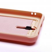 Чехол-накладка - SC304 с картхолдером для Xiaomi Redmi Note 10S (208778) (светло-розовая) — 2