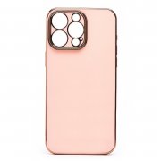 Чехол-накладка - SC301 для Apple iPhone 15 Pro Max (светло-розовая) — 1