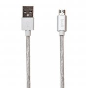 Кабель для Apple budi M8J180 (USB - lightning) (серебистый)