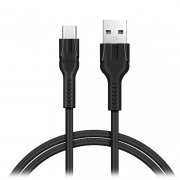 Кабель Hoco U31 (USB - Type-C) (черный) — 1