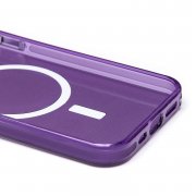 Чехол-накладка SafeMag для Apple iPhone 12 Pro (лиловая) — 3
