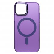 Чехол-накладка SafeMag для Apple iPhone 12 Pro (лиловая) — 1