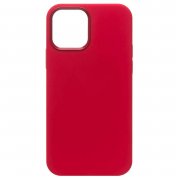 Чехол-накладка Silicone SafeMag с анимацией для Apple iPhone 12 Pro (красная) — 1