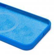 Чехол-накладка Silicone SafeMag с анимацией для Apple iPhone 12 Pro (голубой) — 3