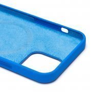 Чехол-накладка Silicone SafeMag с анимацией для Apple iPhone 12 Pro (голубой) — 2
