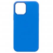 Чехол-накладка Silicone SafeMag с анимацией для Apple iPhone 12 Pro (голубой) — 1