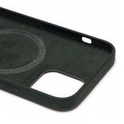 Чехол-накладка Silicone SafeMag с анимацией для Apple iPhone 12 Pro (кипрский зелёный) — 2