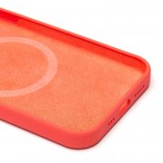 Чехол-накладка Silicone SafeMag с анимацией для Apple iPhone 12 Pro (розовый цитрус) — 3