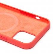 Чехол-накладка Silicone SafeMag с анимацией для Apple iPhone 12 Pro (розовый цитрус) — 2