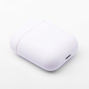 Чехол Soft touch для кейса Apple AirPods (белый) — 2