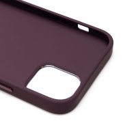Чехол-накладка для Apple iPhone 12 Pro (бордовая) — 2