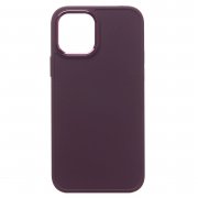 Чехол-накладка для Apple iPhone 12 Pro (бордовая) — 1