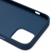 Чехол-накладка для Apple iPhone 12 Pro (темно-синяя) — 2
