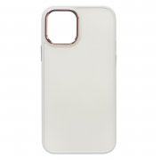 Чехол-накладка для Apple iPhone 12 Pro (белая) — 1