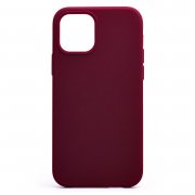 Чехол-накладка Soft Touch для Apple iPhone 12 Pro (бордовая) — 1