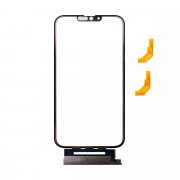 Стекло с тачскрином в рамке для Apple iPhone 13 Pro Max в сборе с OCA пленкой (черное) — 1