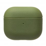 Чехол для кейса AirPods (3-го поколения) экокожа (зеленый) — 1