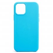 Чехол-накладка Soft Touch для Apple iPhone 12 Pro (светло-синяя) — 1