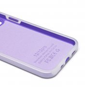 Чехол-накладка для Apple iPhone 12 Pro (лиловая) — 3