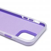 Чехол-накладка для Apple iPhone 12 Pro (лиловая) — 2