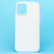 Чехол-накладка для Apple iPhone 12 Pro (белая) — 1