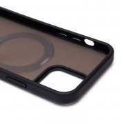Чехол-накладка SafeMag для Apple iPhone 12 Pro (черная) — 2