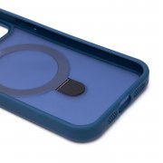 Чехол-накладка SafeMag для Apple iPhone 12 Pro (темно-синяя) — 3