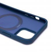 Чехол-накладка SafeMag для Apple iPhone 12 Pro (темно-синяя) — 2
