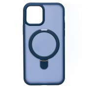 Чехол-накладка SafeMag для Apple iPhone 12 Pro (темно-синяя) — 1