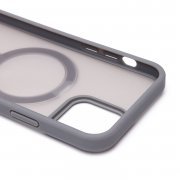 Чехол-накладка SafeMag для Apple iPhone 12 Pro (серая) — 2