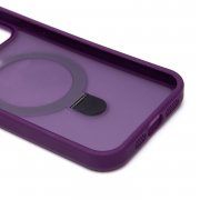 Чехол-накладка SafeMag для Apple iPhone 12 Pro (лиловая) — 3