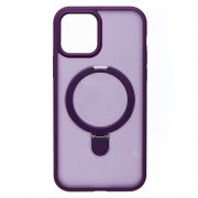 Чехол-накладка SafeMag для Apple iPhone 12 Pro (лиловая) — 1