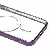 Чехол-накладка SafeMag для Apple iPhone 12 Pro (темно-фиолетовая) — 3