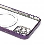 Чехол-накладка SafeMag для Apple iPhone 12 Pro (темно-фиолетовая) — 2