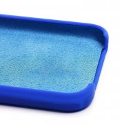 Чехол-накладка Soft Touch для Apple iPhone 12 Pro (синяя) — 2