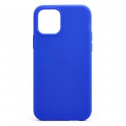 Чехол-накладка Soft Touch для Apple iPhone 12 Pro (синяя) — 1