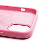 Чехол-накладка Soft Touch для Apple iPhone 12 Pro (светло-розовая) — 3