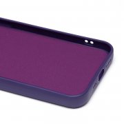 Чехол-накладка для Apple iPhone 12 Pro (кот) (фиолетовая) — 3