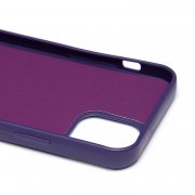 Чехол-накладка для Apple iPhone 12 Pro (кот) (фиолетовая) — 2