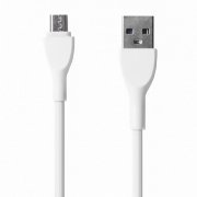 Кабель Kurato RORI-M205 (USB - micro USB) 100см 2.5A (белый) — 1