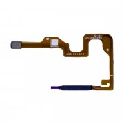 Шлейф для Huawei Honor X7a сканер на отпечатка пальцев (черный) — 2