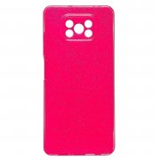 Чехол-накладка для Xiaomi Poco X3 (розовая)