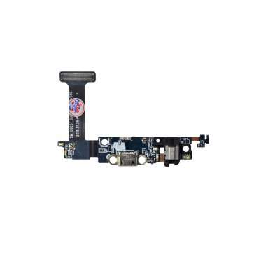 Шлейф для Samsung Galaxy S6 Edge (G925F) плата на разъем зарядки/разъем гарнитуры/микрофон/Home &mdash; 1