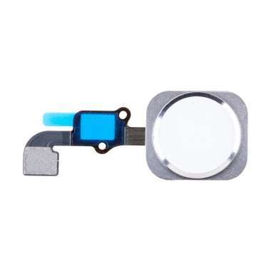 Шлейф для Apple iPhone 6 Plus на кнопку Home в сборе (белый) — 2