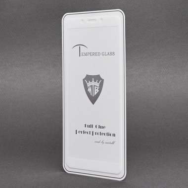 Защитное стекло для Xiaomi Redmi 6 (полное покрытие)(белое) &mdash; 2